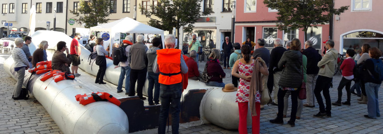 zu Gast auf dem Weilheimer Kirchplatz