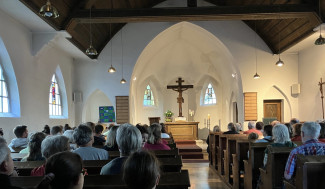 Ökumenische Andacht in der evangelischen Friedenskirche 